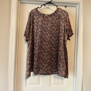 Old navy velvet shirt size: 3x